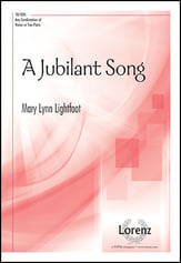 A Jubilant Song SA choral sheet music cover